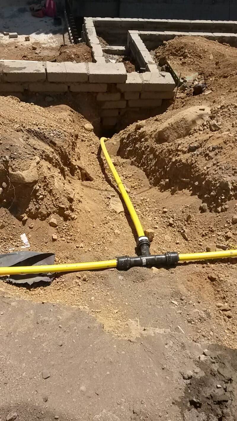 Conexiones de tubería de polietileno