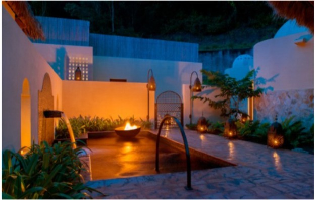 Guacalito de la Isla - Spa Mukul vista nocturna